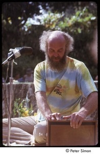 Ram Dass during a lecture