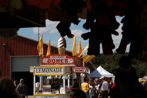 Franklin County Fair: lemonade and ice cream stand