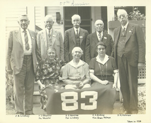 Class of 1883 at 55th reunion
