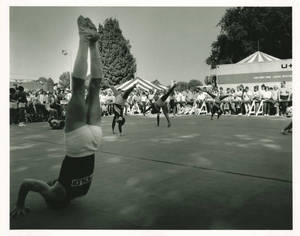 Springfield College Gymnasts at Big E (September 22, 1984)