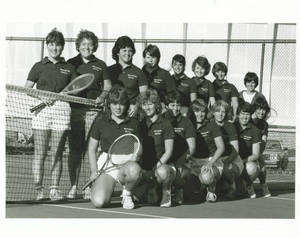 Women's Tennis Team (1982)