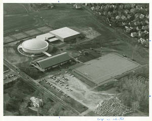 Aerial View of Physical Education Complex - Exterior