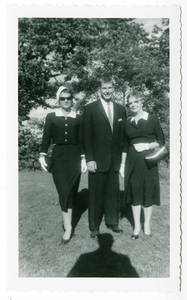 Joseph F. Lyles and two women