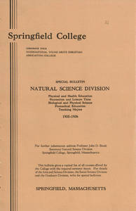 Natural Science Division Bulletin (1935-1936)
