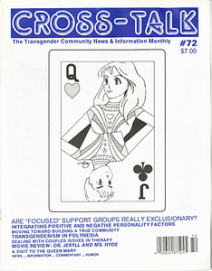 Cross-Talk: The Transgender Community News & Information Monthly, No. 72 (Oct 1995)