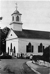 The Village Church at the head of Lobster Cove, Annisquam, Cape Ann, Massachusetts