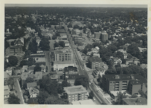 Main Street Looking North: Melrose, Mass.