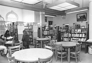 Girls in the library