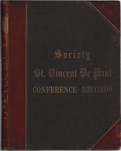 Saint Vincent de Paul Society Meeting Minutes (1925-1933)