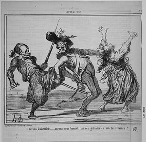 - Voyons, kaiserlick....., aurons-nous bientôt fini ces galanteries avec les femmes?.....