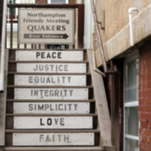 Northampton Friends "Peace" steps
