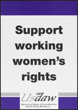 Support working women's rights