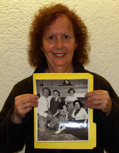 Ann Gallagher at the Stoneham Mass. Memories Road Show