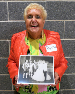 Mary Kuchler at the Wilmington Mass. Memories Road Show