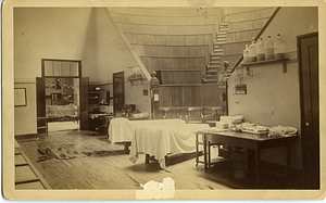 Operating room in dome of first Administration Building