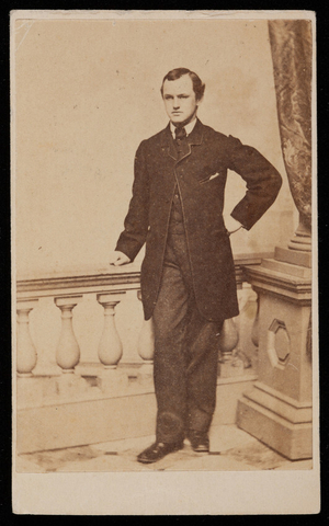 Studio portrait of Lt. Rufus Choate, Boston, Mass., 1861