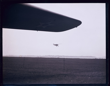 Charles Lindbergh flying, undated