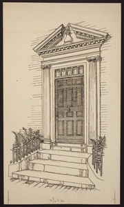 [Door at Portsmouth, N.H.]