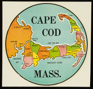 Cape Cod, Mass. decal (2)