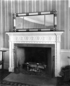 Arthur Little House, fireplace and mantel, 2 Raleigh St., Boston, Mass.