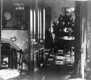 Lockwood House, Norwalk, Conn., Parlor., Dining Room.