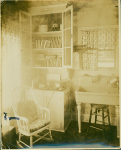 Interior view of the Nash kitchen, Cambridge, Mass., undated