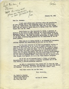 Letter from William D. Carter to David H. Stevens