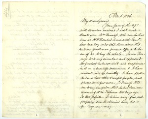 Letter from J. Peter Lesley to Joseph Lyman