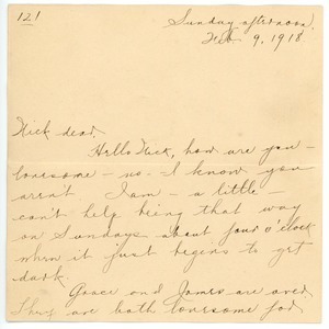 Letter from Letitia Crane to Frank F. Newth