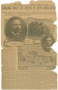 Judd Gymnasia Boston Globe Article, April 24, 1910