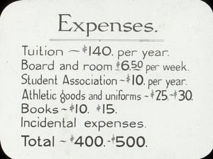 Expenses (1918)