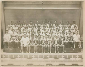 Springfield College Men's Swimming Team, ca. 1970