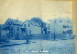 [Southwest corner of Swett Street]