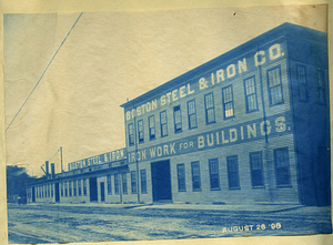 [Boston Steel & Iron Co., 79 Boston Street]