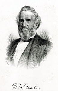 Portrait of Peter M. Neal, Mayor of Lynn, 1862-1865