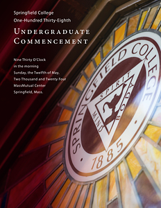Springfield College Undergraduate Commencement Program (May 12, 2024)