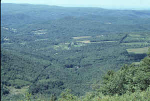 Little Hoosic Valley, Petersburgh, NY. Panorama 3. Western-most.