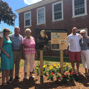 George Edwin McNeil sign dedication