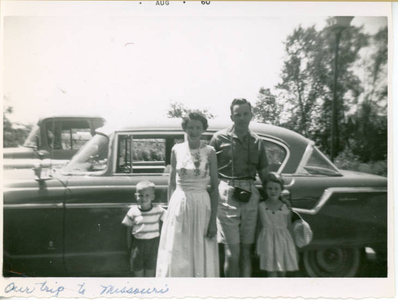 Family photo--trip to Missouri
