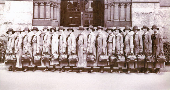 BVNA nursing staff, 1924