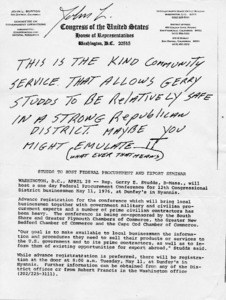 Studds to host federal procurement and export seminar