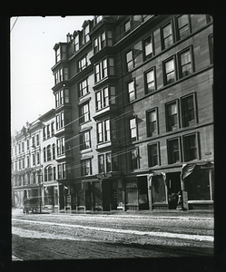 Tremont Street, west side, just south of Boylston Street