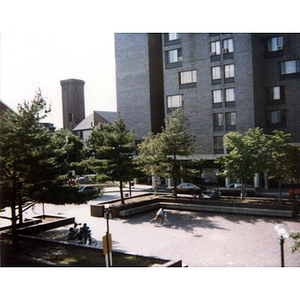 Plaza Betances and Villa Victoria apartment building.