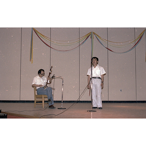 Musical performers at Chinese Progressive Association's Fifth Anniversary Celebration