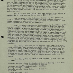 Board Minutes, 1944-1945