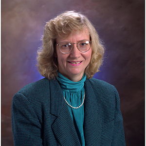 Portrait of Margaret Mahoney, a professor in the School of Nursing