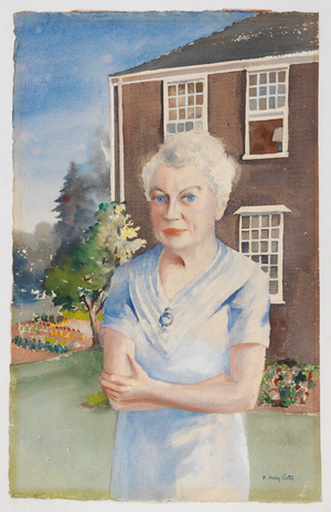 Portrait of Mary Thacher
