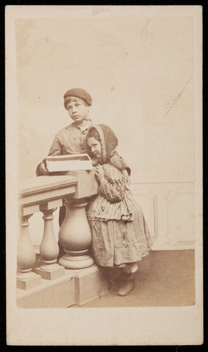 Studio portrait of unnamed children, Boston, Mass., ca. 1862-1874