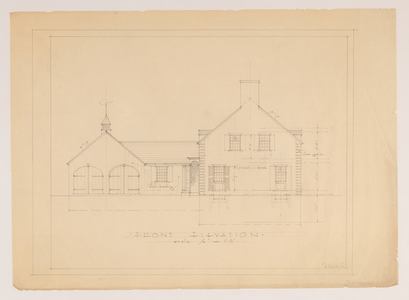 Maurice A. Dunlavy (builder) house, Wellesley, Mass.