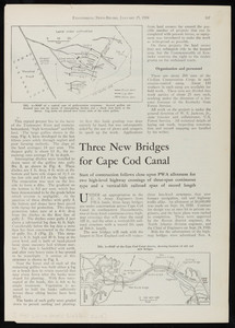 "Three New Bridges for Cape Cod Canal," Engineering News-Record, January 25, 1934